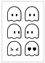 Cute Ghosts