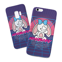 MinxBunny Sunset Grid Phone case
